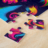 Kleurrijke Jezus puzzel! Legpuzzel (Zijkant)