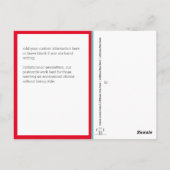 Kleurrijke Johannes 3:16 | Geloof Briefkaart (Achterkant)