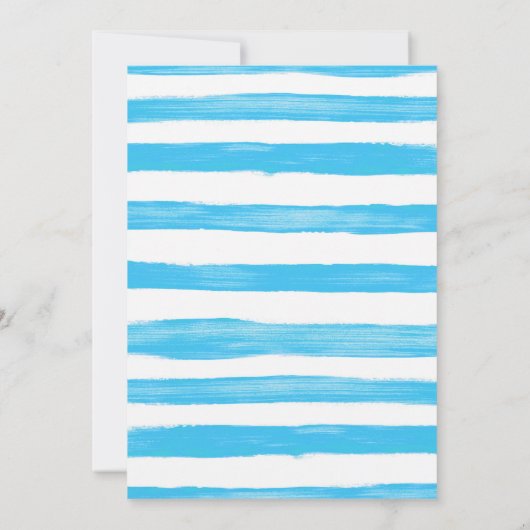 Kleurrijke jongens Water Party Water Pistool Splas Kaart (Achterkant)