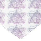 , kleurrijke,  joodse sterren tafelkleed (Gekanteld)