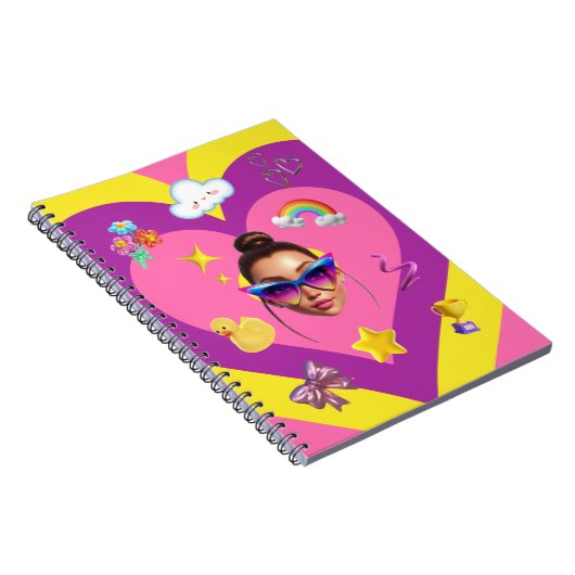 Kleurrijke Journal Notitieboek (Rechterzijde)