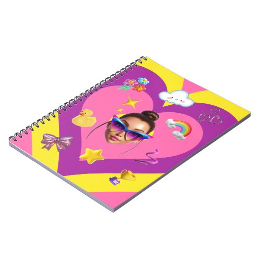 Kleurrijke Journal Notitieboek (Linkerzijde)