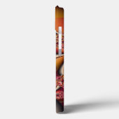 Kleurrijke Joy Abstract Rood Oranje Fantasie Fract Case-Mate iPhone Case (Achterkant / Links)