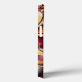 Kleurrijke Joy Abstract Rood Oranje Fantasie Fract Case-Mate iPhone Case (Achterkant / Rechts)