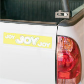 Kleurrijke Joy Word bumperstickers (Op Truck)