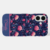 Kleurrijke Jubileum Cadeau Roos Bloem Naam Case-Mate iPhone Case (Achterkant (horizontaal))