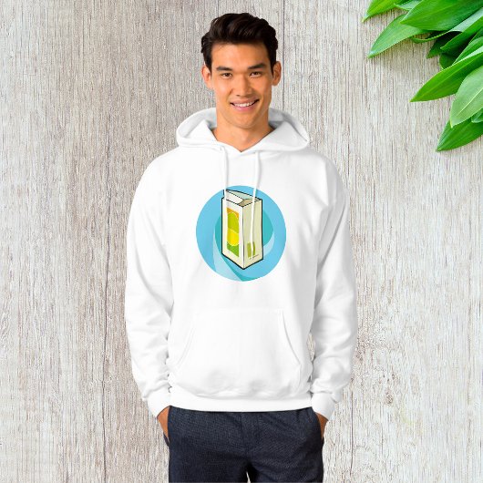 Kleurrijke Juice Carton Modern Minimal Hoodie