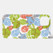 Kleurrijke Jungle Olifanten Case-Mate iPhone Case (Achterkant (horizontaal))