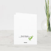 Kleurrijke Kaapse Huis Notitiekaarten (Achterkant)