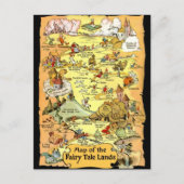  kleurrijke kaart van het sprookjesland (Voorkant)