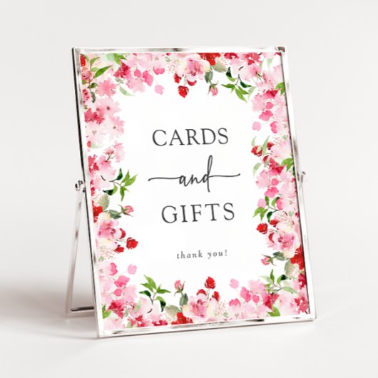 Kleurrijke Kaarten en Cadeaus Poster