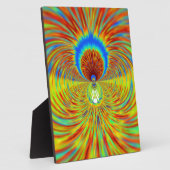 Kleurrijke Kaleidoscope Art Print Fotoplaat (Zijkant)