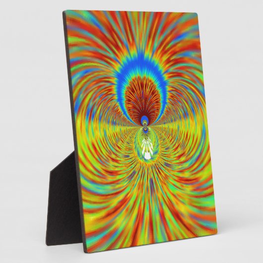 Kleurrijke Kaleidoscope Art Print Fotoplaat (Zijkant)