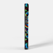 Kleurrijke Kaleidoscope Mandala iPhone 14 Hoesje iPhone Hoesje (Rechterkant)