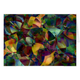 Kleurrijke, Kaleidoscopische Abstracte Kunst