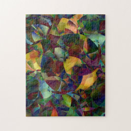 Kleurrijke, Kaleidoscopische Abstracte kunst Legpuzzel
