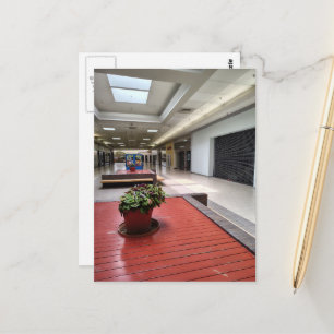 Kleurrijke Kamerplanten Liminale Ruimte Verlaten W Briefkaart