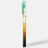 Kleurrijke kandelaar grafiek abstract schilderen Case-Mate iPhone case (Achterkant / Links)