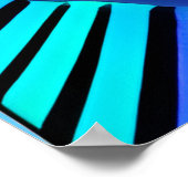 Kleurrijke kangoeroe mandala uniek interessant poster (Hoek)