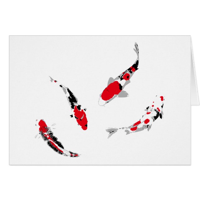 Kleurrijke karpers (Voorkant Horizontaal)