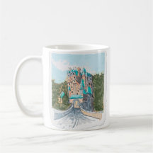 Kleurrijke Kasteel Illustratie