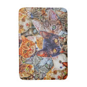 Kleurrijke kat collage badmat (Voorkant Verticaal)