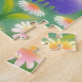Kleurrijke Kat Kind Jigsaw Puzzel (Zijkant)