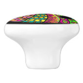 Kleurrijke kat knoppen herzien (Zijkant)