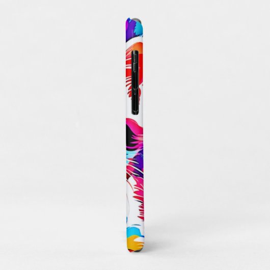 Kleurrijke Kat kunst Case-Mate iPhone Case (Achterkant/links)