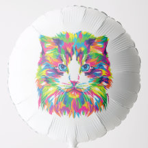 Kleurrijke katten kunst esthetische kat Afbeelding