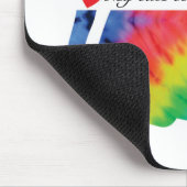 Kleurrijke katten muismat (Hoek)