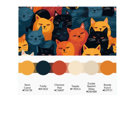 Kleurrijke katten vol slapen koffiemok