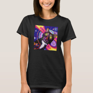 Kleurrijke kattenkunst lief kitten Premium T-shirt