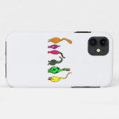 Kleurrijke kattenpeuken Case-Mate iPhone case (Achterkant (horizontaal))