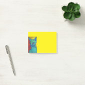 kleurrijke kattenpost post-it® notes (Kantoor)