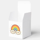 Kleurrijke Kawaii Rainbow Pride Bedankdoosjes (Geopend)
