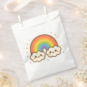 Kleurrijke Kawaii Rainbow Pride Bedankzakje (Geknipt)
