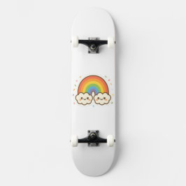 Kleurrijke Kawaii Rainbow Pride Persoonlijk Skateboard