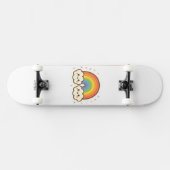 Kleurrijke Kawaii Rainbow Pride Persoonlijk Skateboard (Horizontaal)