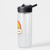 Kleurrijke Kawaii Rainbow Pride Waterfles (Links)