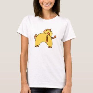 Kleurrijke kawaii schattige karakter tshirts