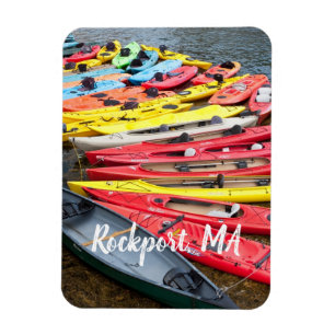 kleurrijke Kayaks, Rockport MA Magneet