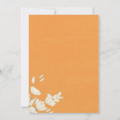 Kleurrijke Kente bruiloft uitnodiging Ankara (Achterkant)