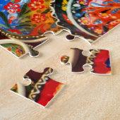 Kleurrijke keramische Bowls-decorvum Legpuzzel (Zijkant)