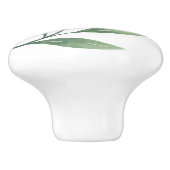 Kleurrijke keramische knoppen blad (Zijkant)