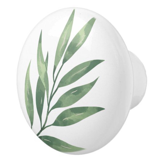 Kleurrijke keramische knoppen blad (Rechts)