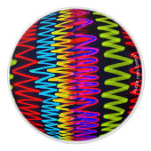 Kleurrijke keramische romp keramische knop (Voorkant)