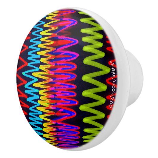 Kleurrijke keramische romp keramische knop (Rechts)