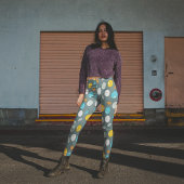 Kleurrijke kersen leggings