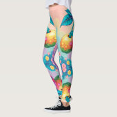 Kleurrijke kersen leggings (Links)